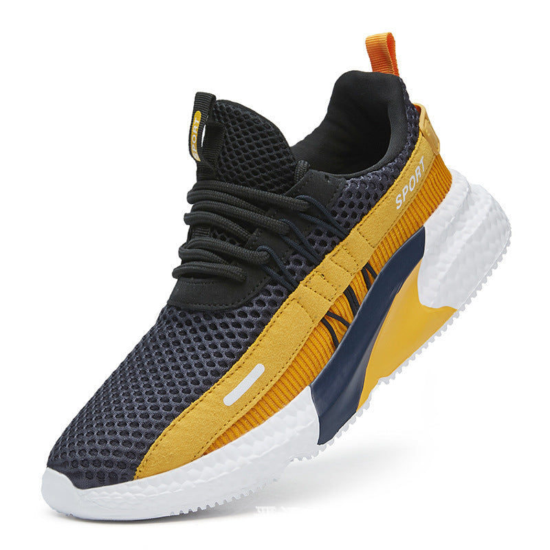 Mesh fashion shoes running shoes men's sports shoes